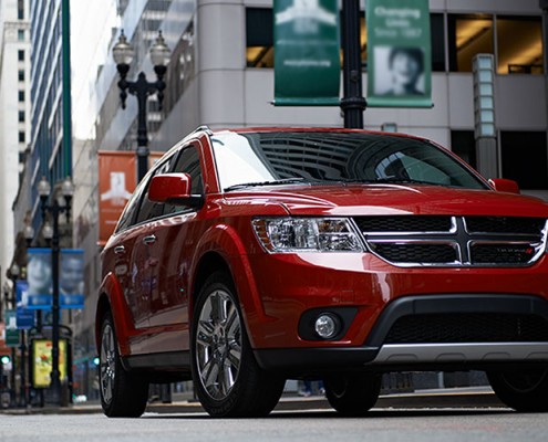 2014 Dodge Journey - montreal & laval - exterior red front grille