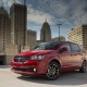 Dodge Grand Caravan 2015 - montréal & laval - exterieur rouge profil