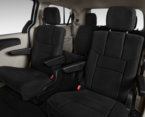 Dodge Grand Caravan 2015 - montréal & laval - interieur siege capitaine cuir